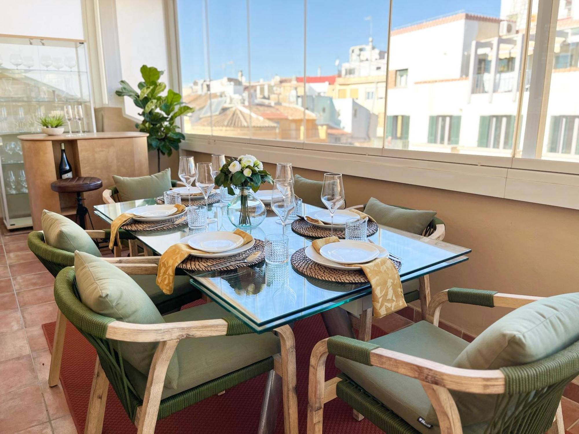 Tennessee Penthouse マラガ エクステリア 写真