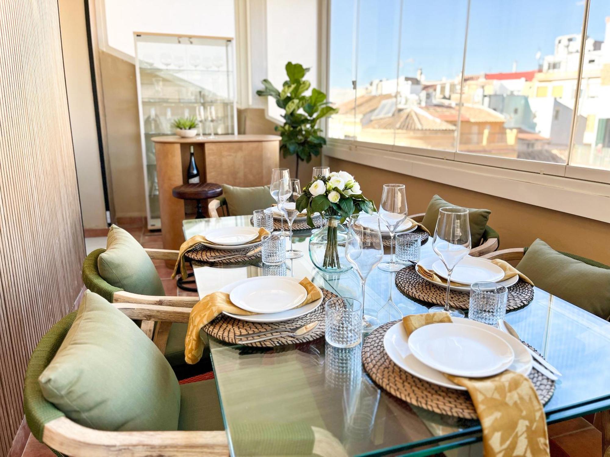Tennessee Penthouse マラガ エクステリア 写真